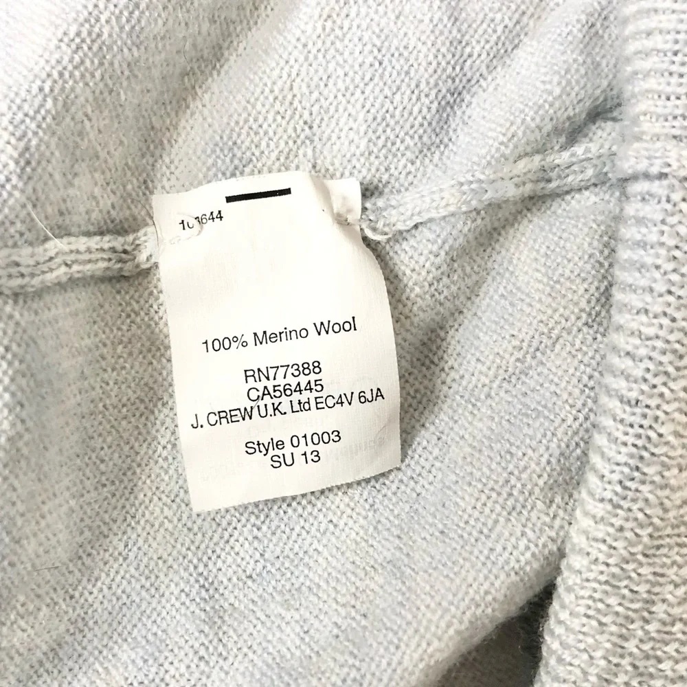 J. Crew Tippi 💯% merino wool floral sweater, 3/4 sleeve, style 01003